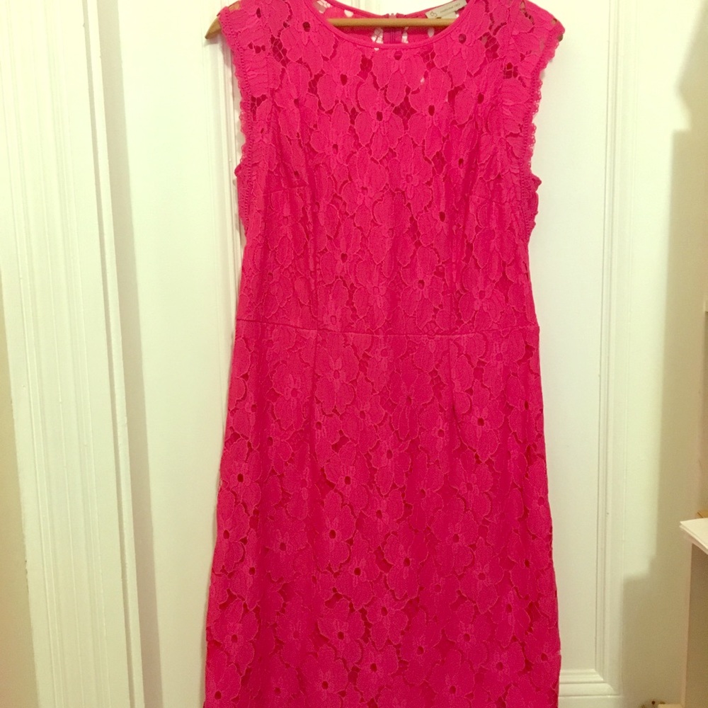 Size 8 Pink Lace Dress